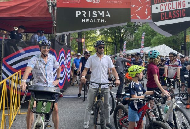 George Hincapie: Greenville Cycling Classic 'caldo de cultivo para que los niños practiquen deporte'