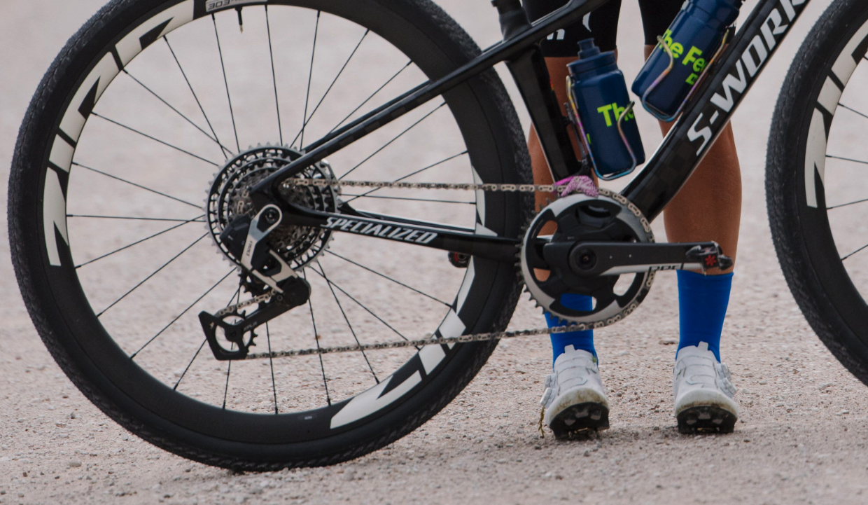 Grupo SRAM Red de 13 velocidades en libertad en Unbound Gravel