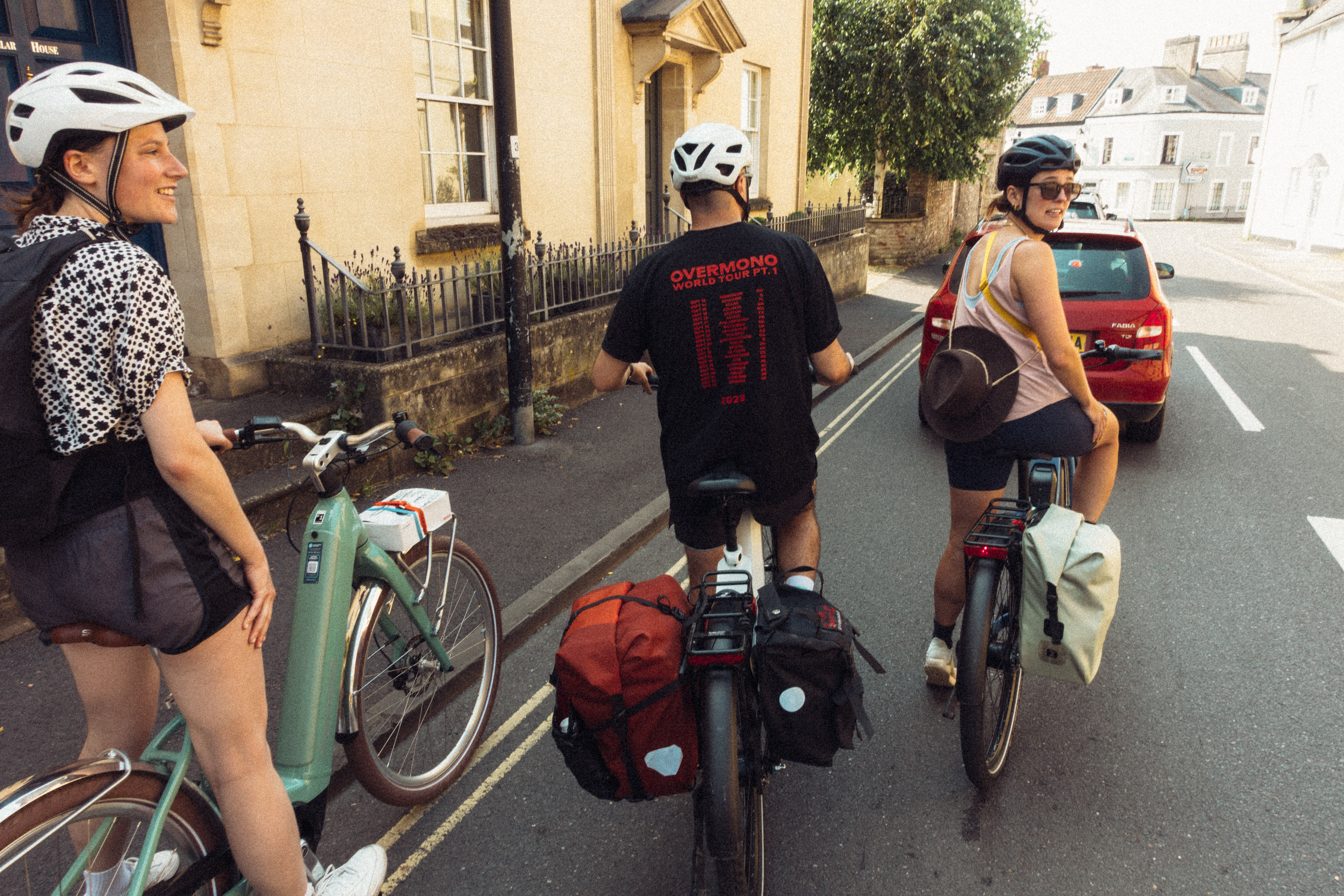 En bicicleta hasta Glastonbury