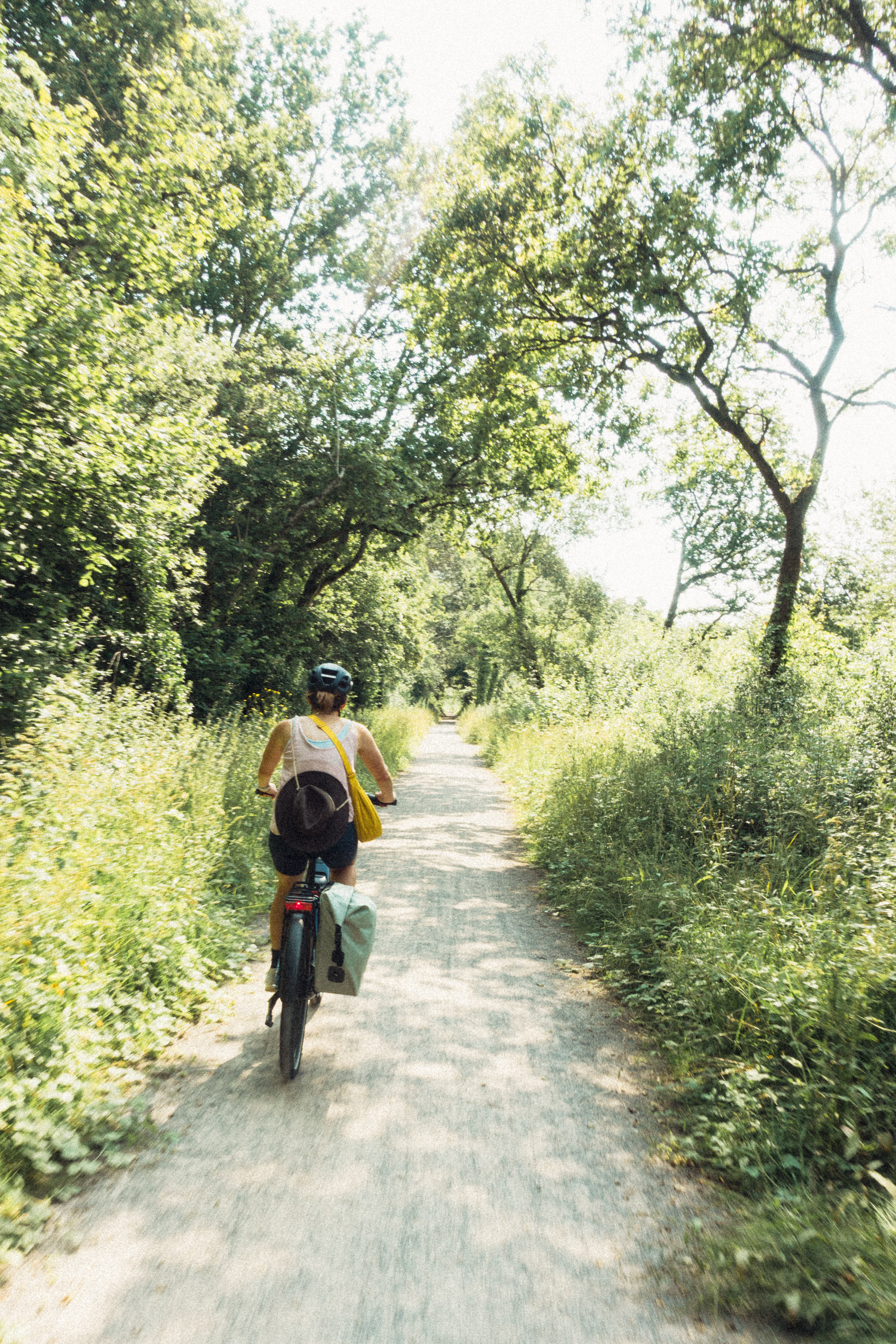 En bicicleta hasta Glastonbury