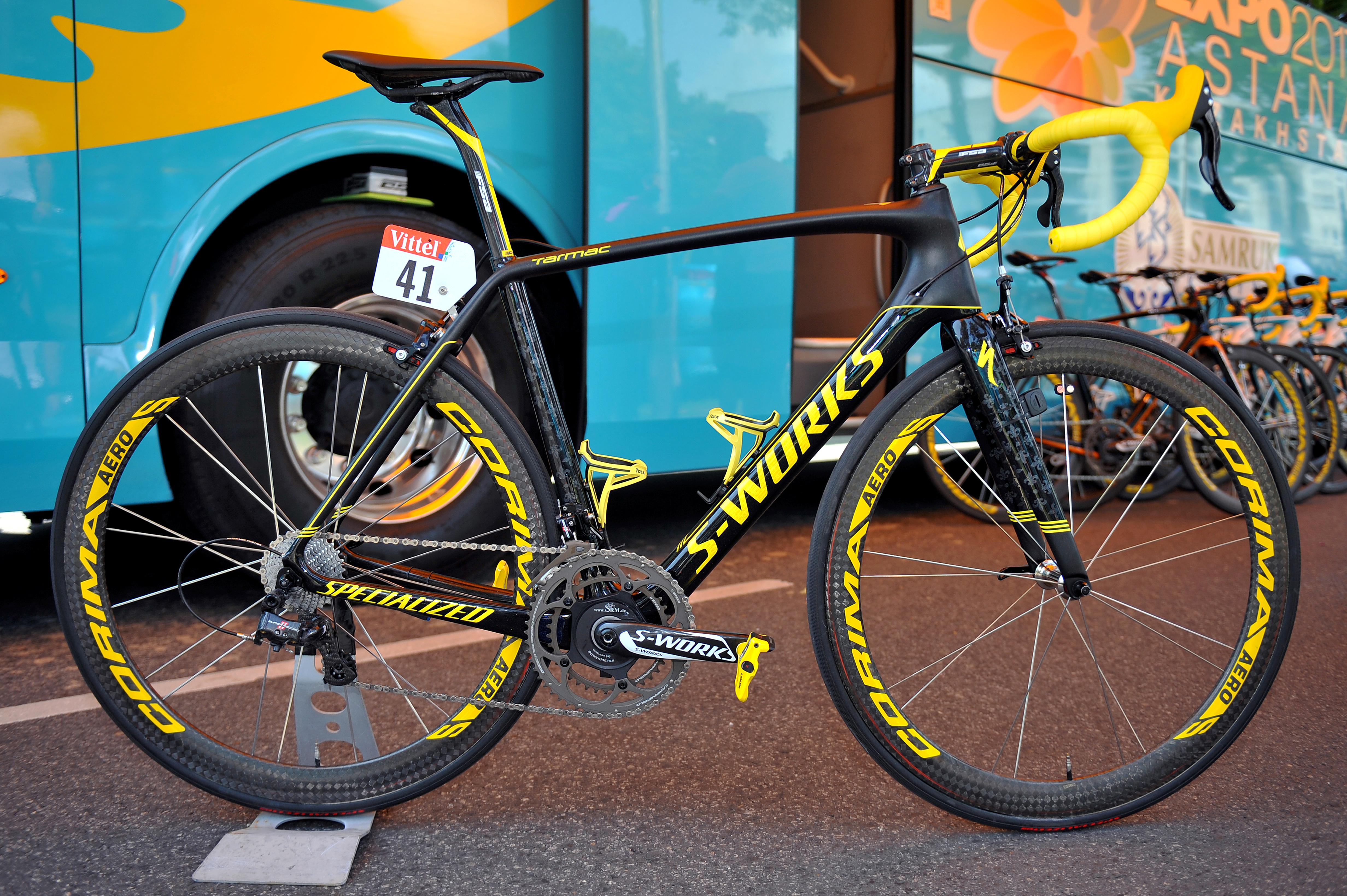 El S-Works Tarmac SL5 de Vincenzo Nibali