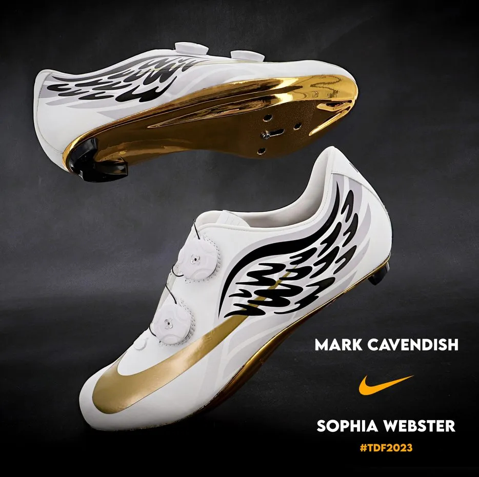 Zapatillas de ciclismo personalizadas de Mark Cavendish