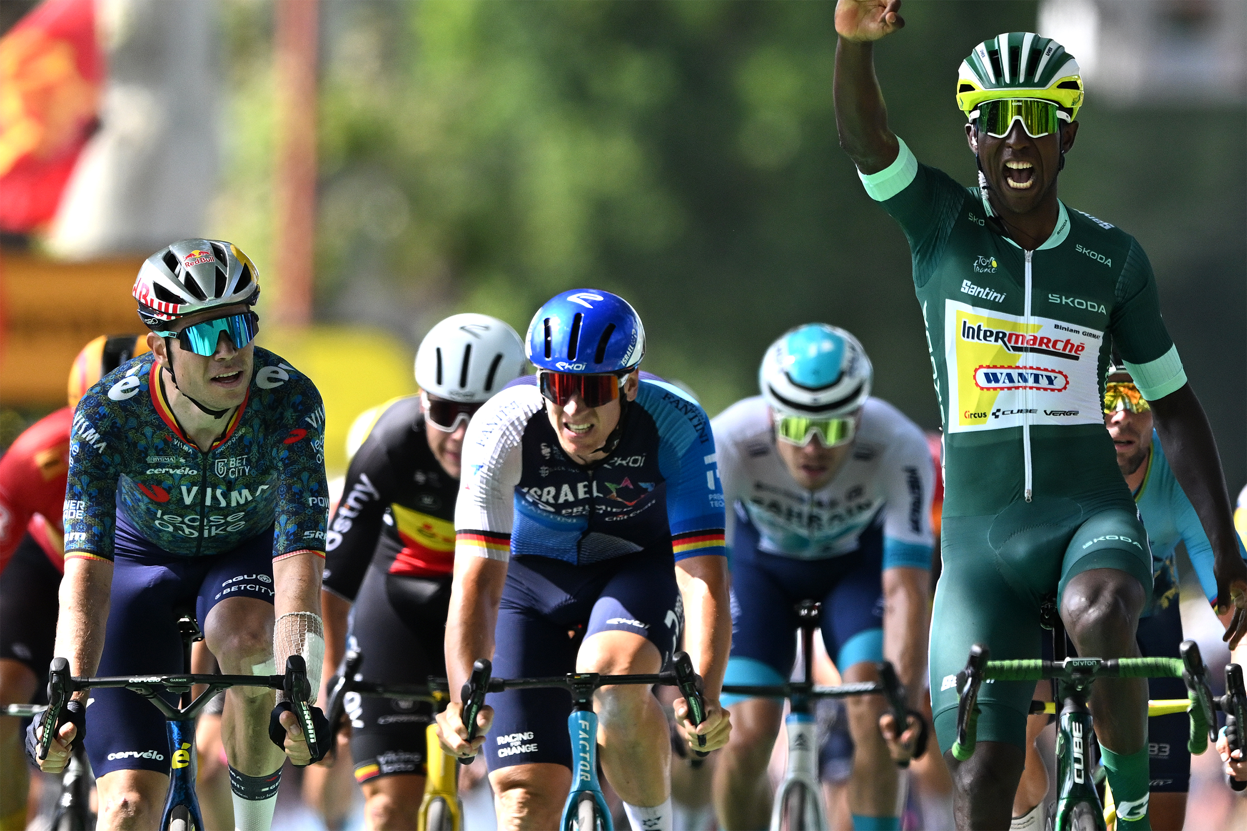 Primeros planos técnicos del Tour de Francia