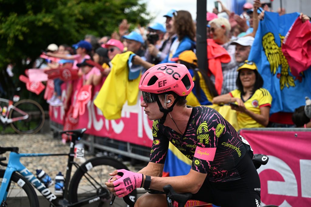 Andrea Piccolo (EF Education-Easypost) at the Giro d