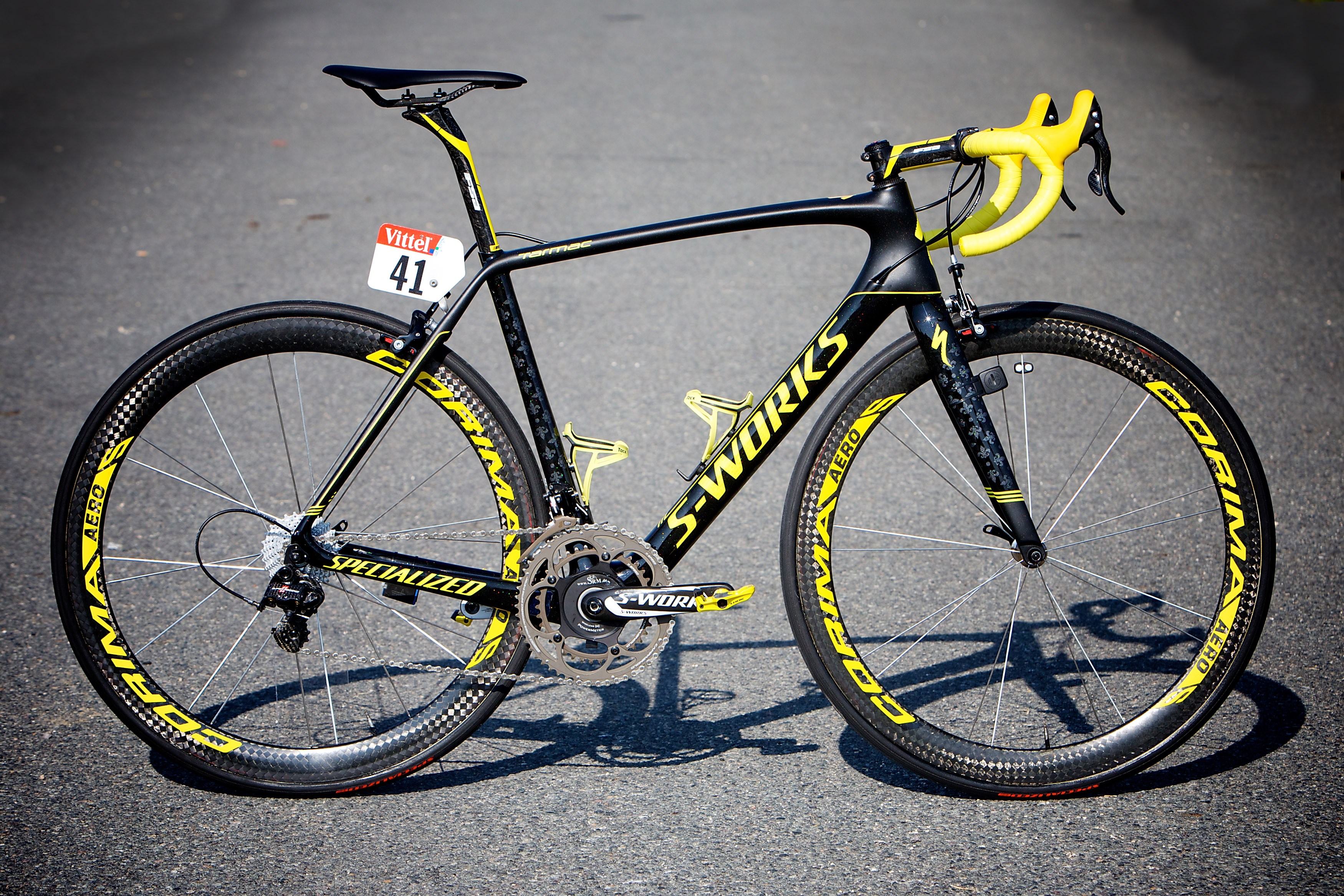 El S-Works Tarmac SL5 de Vincenzo Nibali
