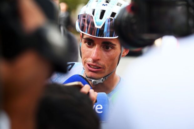 Enric Mas evita un grave accidente en un ataque que levanta la moral en la Vuelta a España