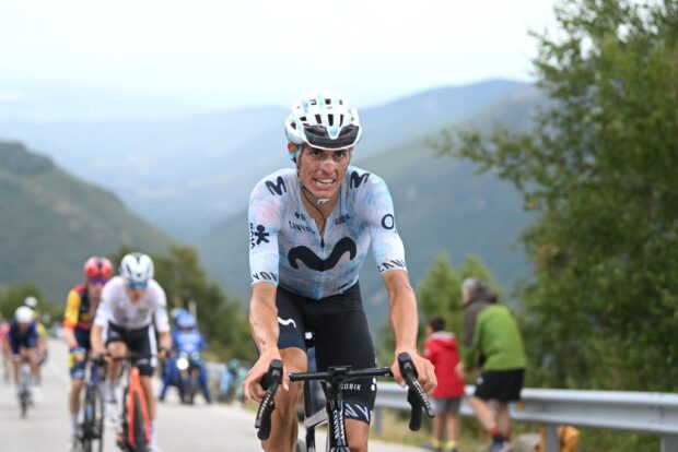 Enric Mas sigue apretando para ganar la Vuelta a España pese a un mal día