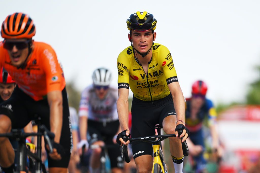 Sepp Kuss: "La victoria de Wout Van Aert en la séptima etapa de la Vuelta a España es para mí una victoria"