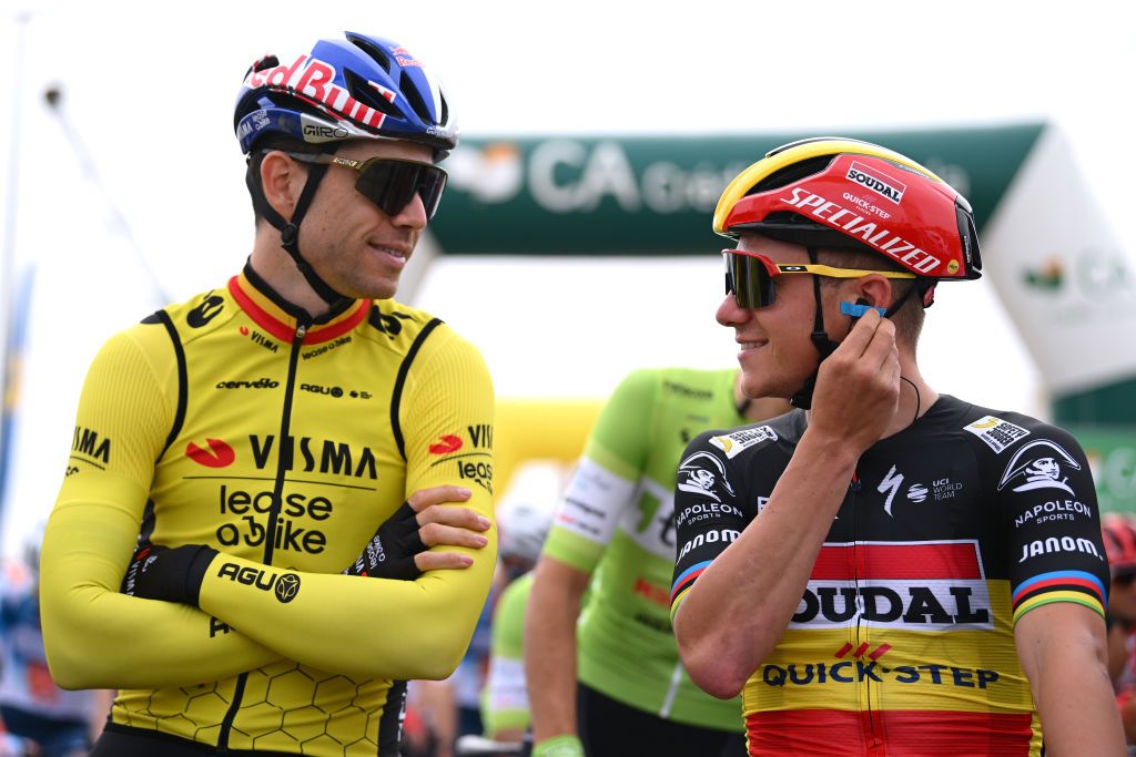 "Una gran pérdida": Remco Evenepoel lamenta la ausencia de Wout van Aert en el Campeonato Mundial
