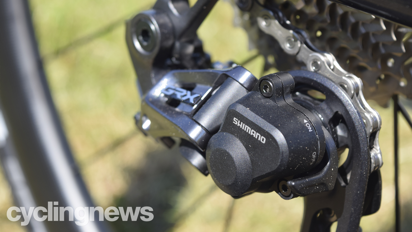 Un desviador trasero Shimano GRX