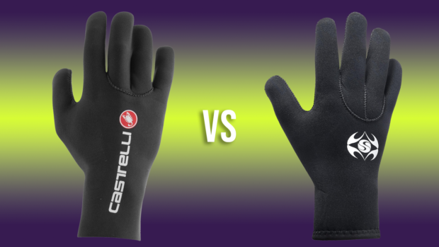 Two pairs of neoprene gloves
