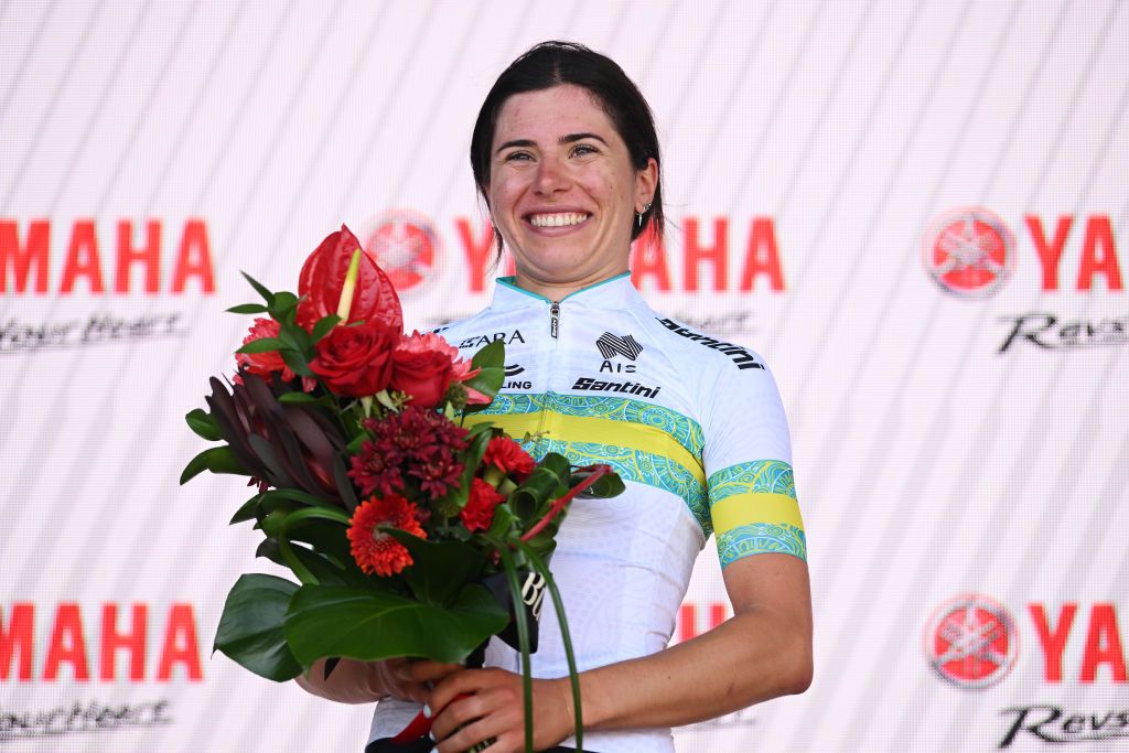 Alyssa Polites demuestra que ha vuelto a su mejor nivel con el ataque del Women's Tour Down Under