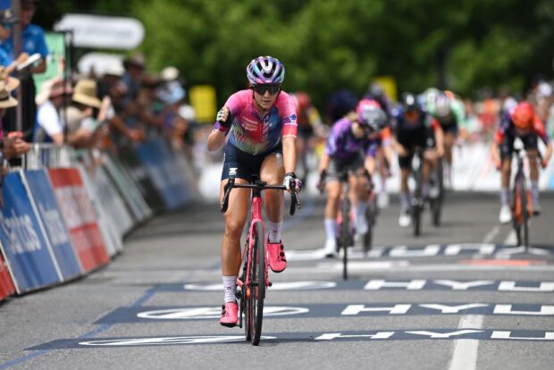 "Estaba muy nerviosa al llegar al último kilómetro": la paciencia es clave mientras Dygert arrasa en la última etapa del Women's Tour Down Under