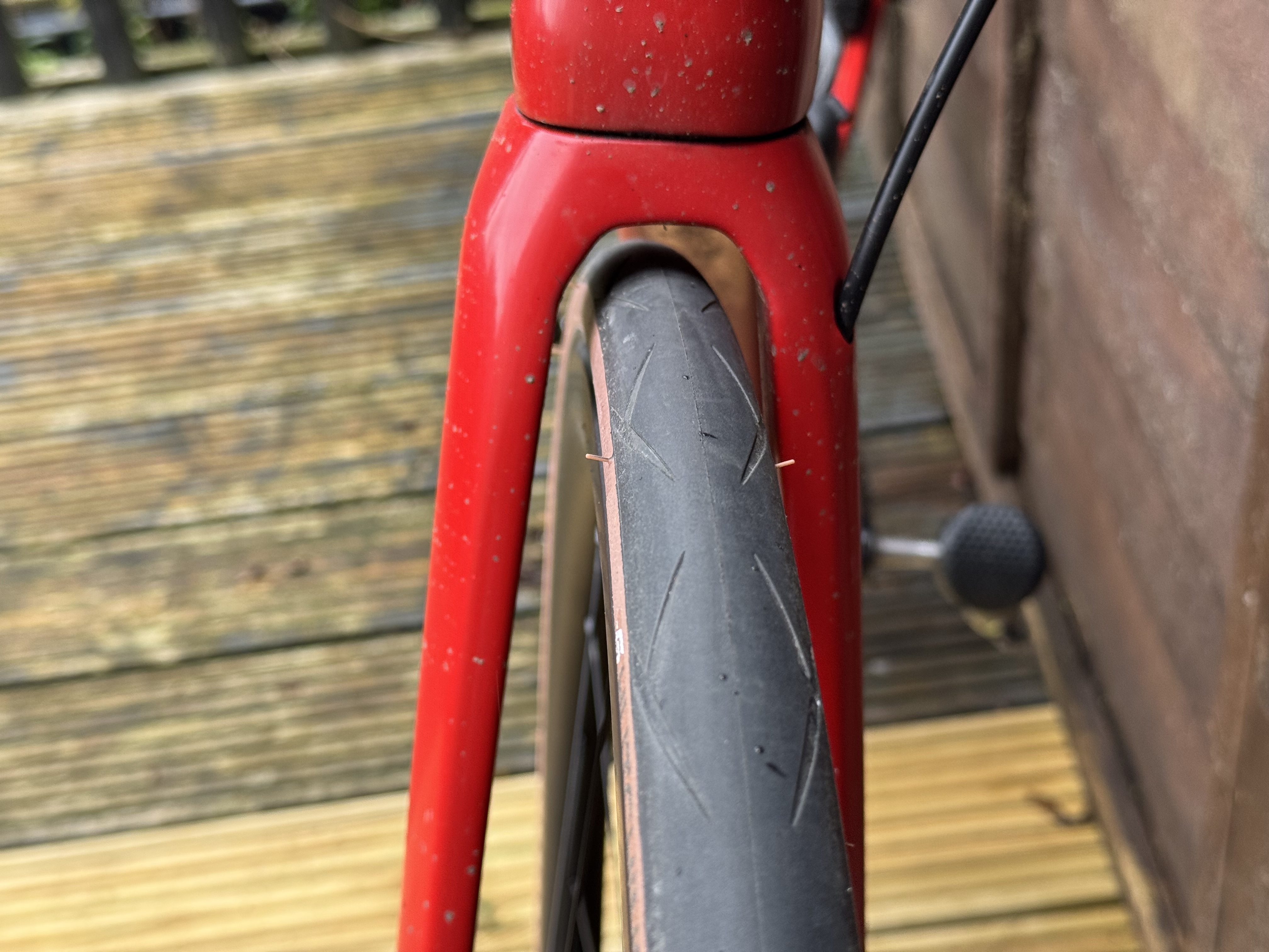 28 mm surgieron como 28 mm en el borde de la prueba