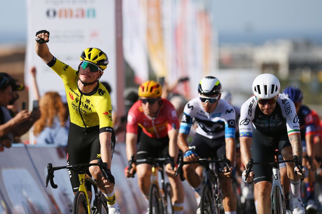 Tour de Omán: Olav Kooij arrebata la segunda victoria de sprint en la etapa 4