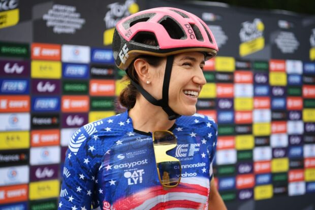 '100 por ciento saludable' - La campeona olímpica Kristen Faulkner se recuperó de la conmoción cerebral y lista para comenzar a competir en Milan -san Remo