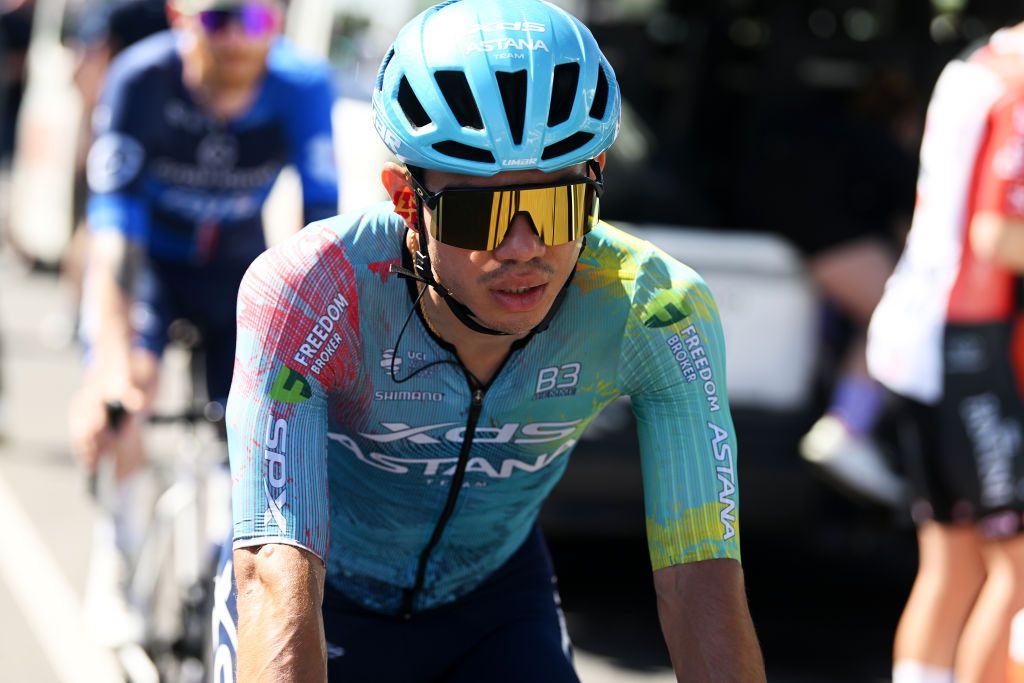 Sergio Higuita sostiene las fracturas del antebrazo en el choque de entrenamiento