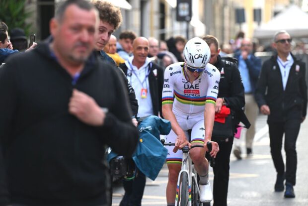 Tadej Pogačar decidir sobre Paris-Roubaix inminentemente después de la derrota de Milan-san Remo