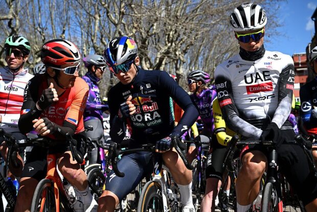 Vientos fuertes Fuerza Volta A Catalunya para decapitar la etapa de reina para el final plano