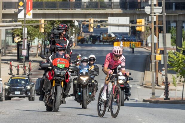 Nielson Powless rides to second place at 2023 Maryland Cycling Classic