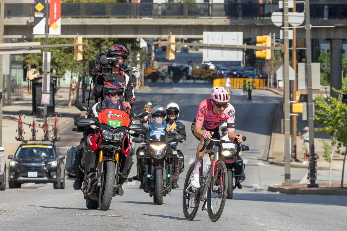 Nielson Powless rides to second place at 2023 Maryland Cycling Classic
