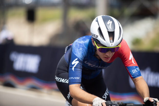Two-time Life Time Grand Prix women's champion Sofia Gomez Villafañe finishes at 2025 Sea Otter Classic Gravel, but earns top points in the start of a new Grand Prix season
