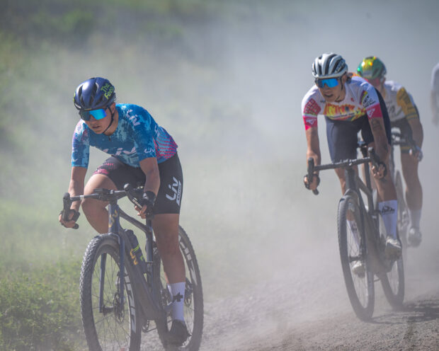 Melisa Rollins rides to sixth place at a dusty 2025 Sea Otter Classic Gravel