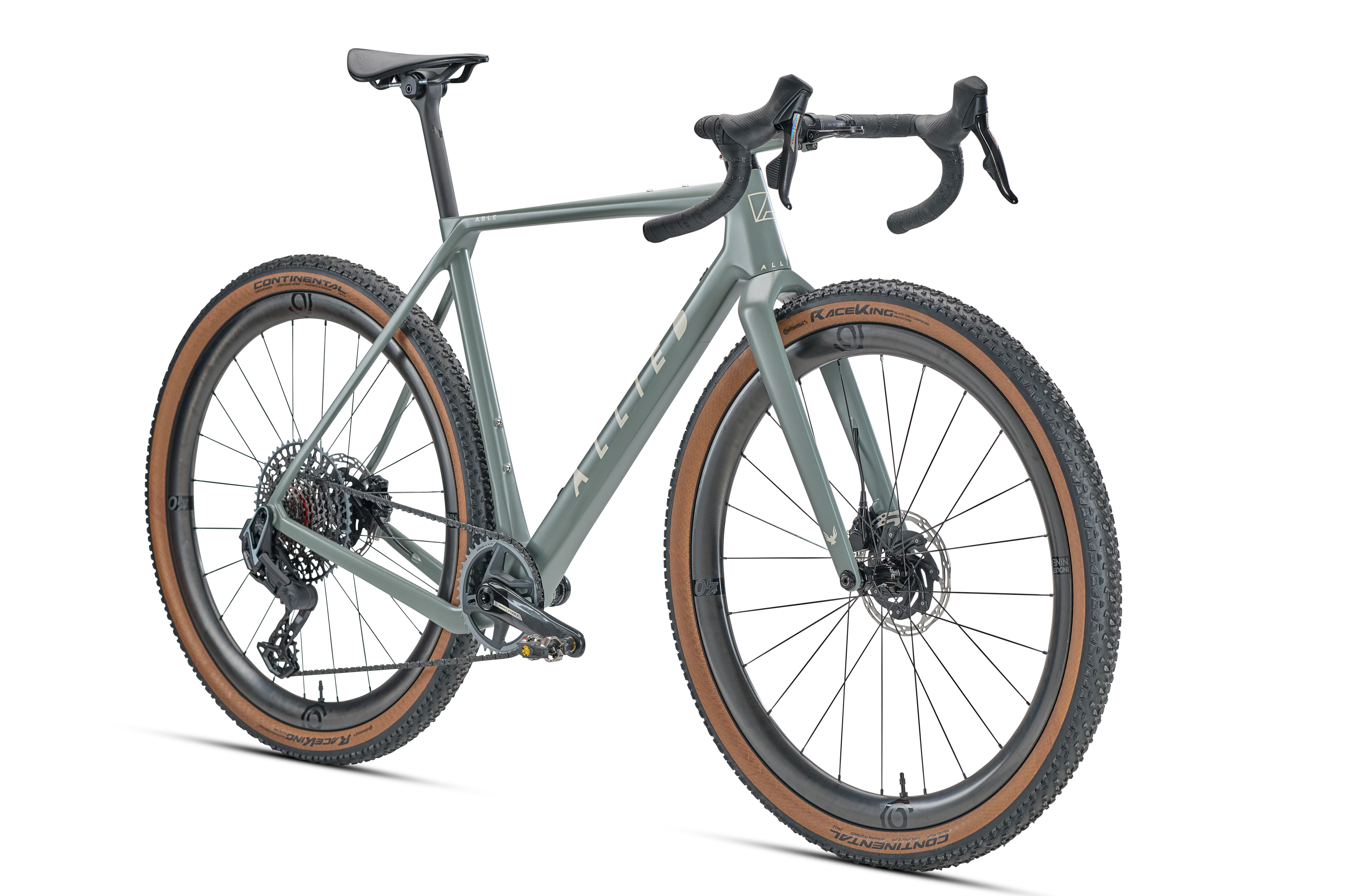 Bicicleta de grava capaz aliada