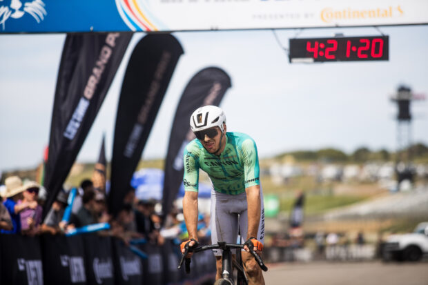 Petr Vakoč finished fourth at 2025 Sea Otter Classic Gravel and was first men's rider to finish in the Life Time Grand Prix wildcard competition