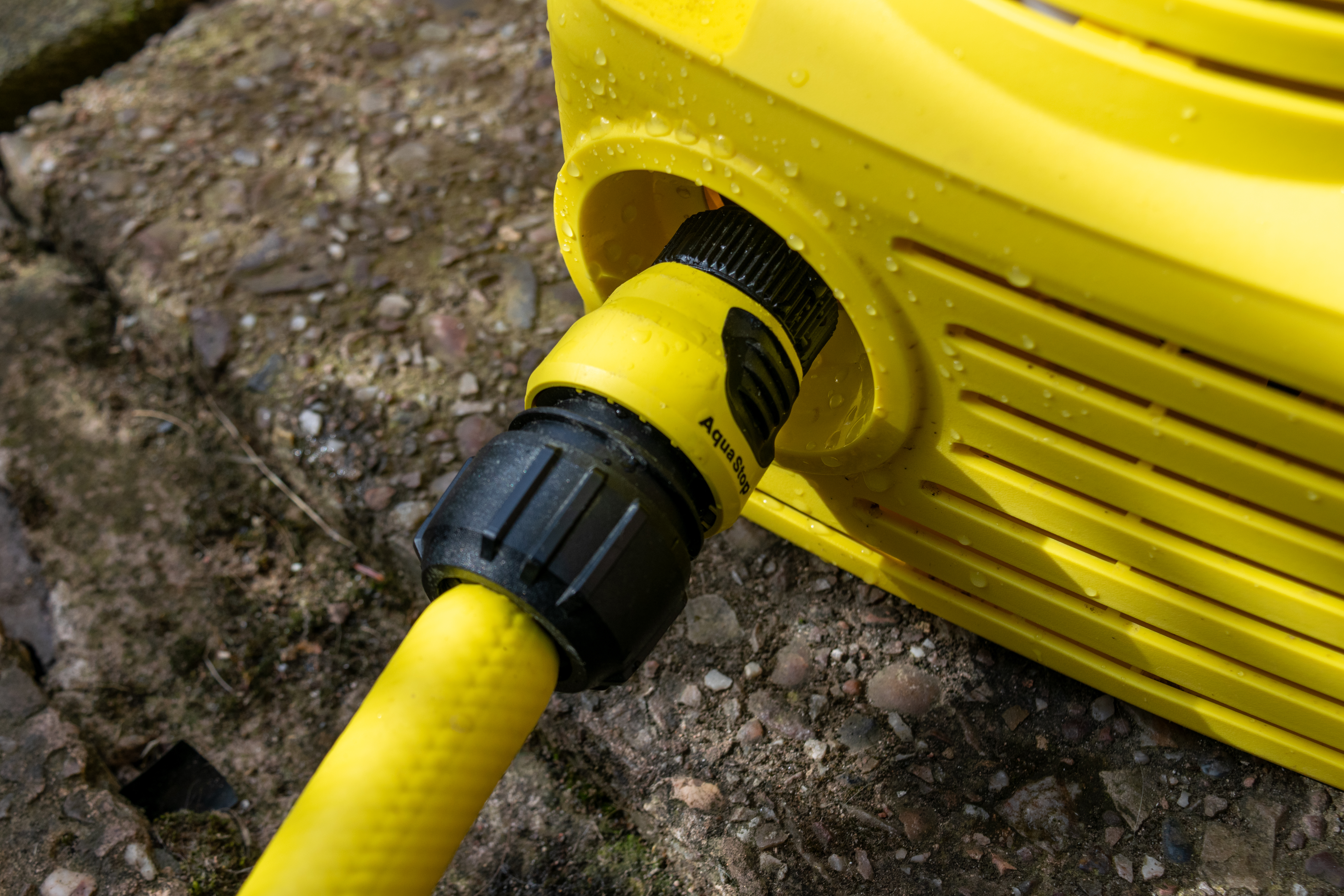 Una lavadora a presión de Karcher