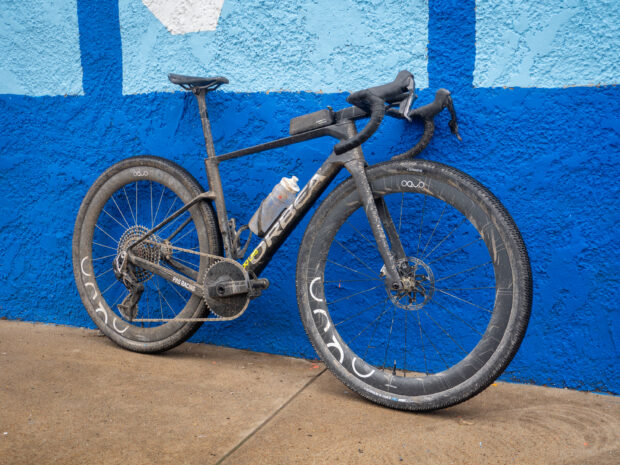 Close up shots of the new Orbea gravel bike