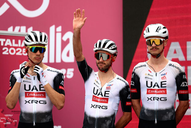 Adam Yates at the Giro d'Italia