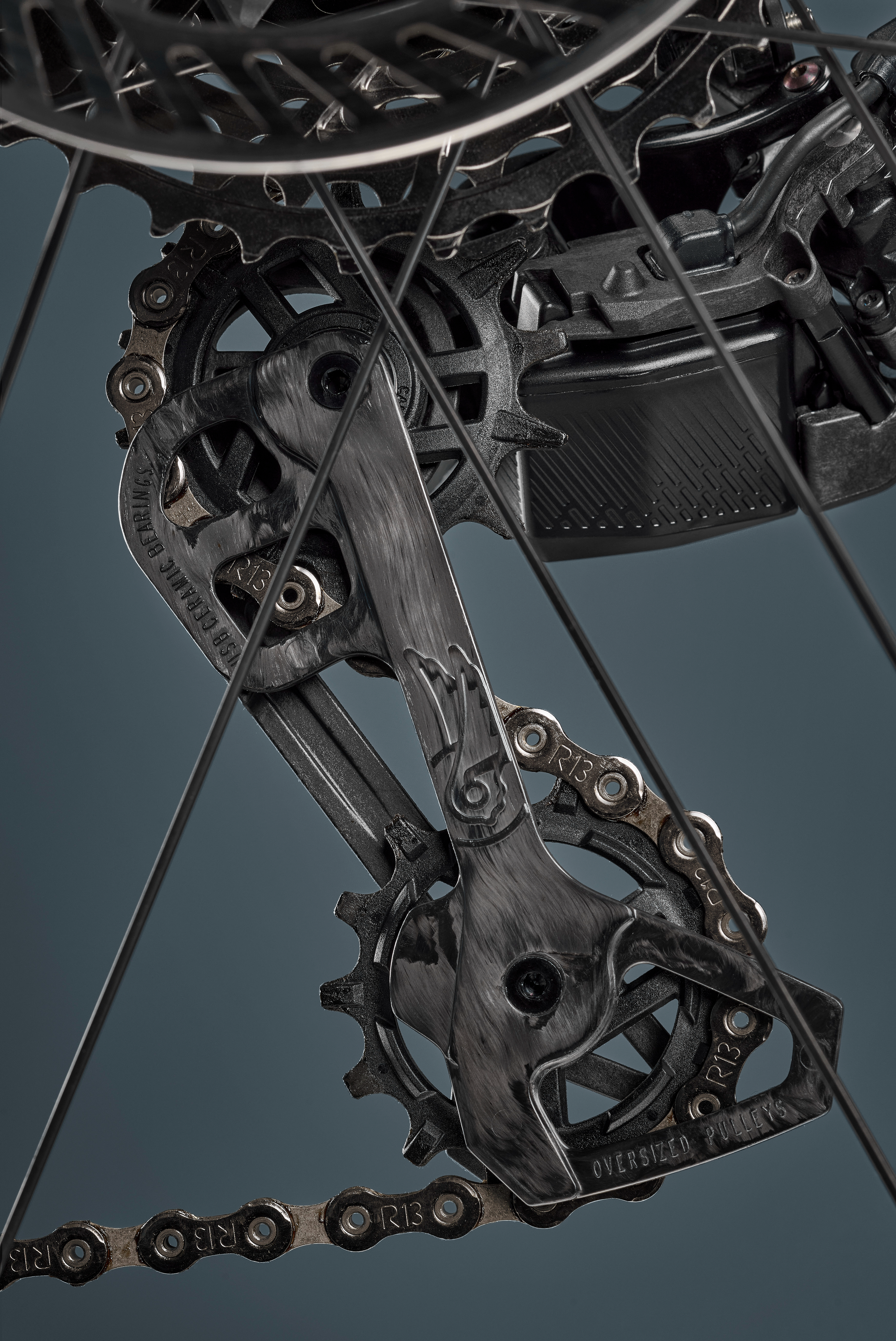 Un Campagnolo Super Record 13Rear Mech