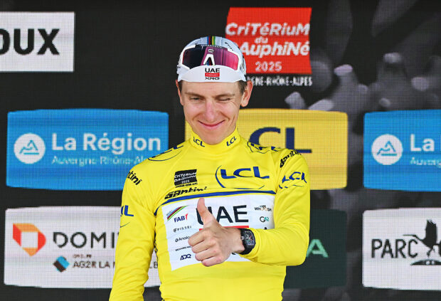 Tadej Pogačar won the 2025 Critérium du Dauphiné