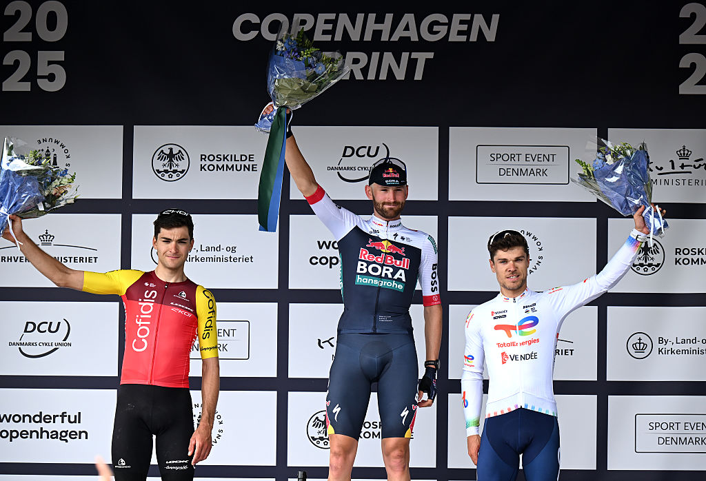 2025 Copenhagen Sprint: Jordi Meeus celebrates the win