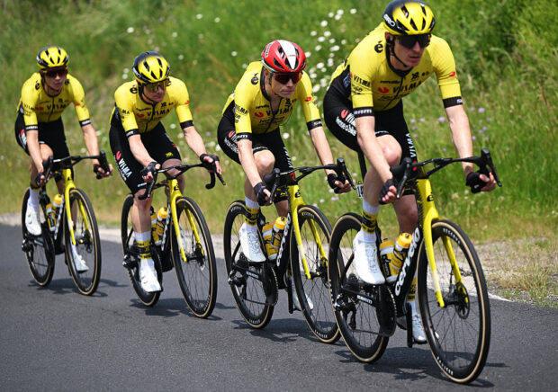 CHARANTONNAY, FRANCE - JUNE 10: Jonas Vingegaard of Denmark and Team Visma