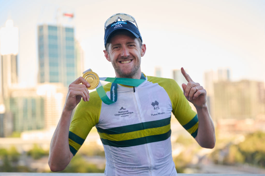 Luke Durbridge ganó el título de la carrera de carretera australiana 2025