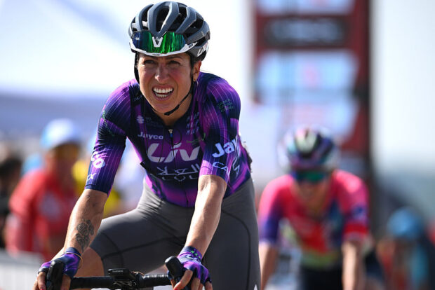 Mavi Garcia (Liv AlUla Jayco) during the 2025 Tour de Suisse women