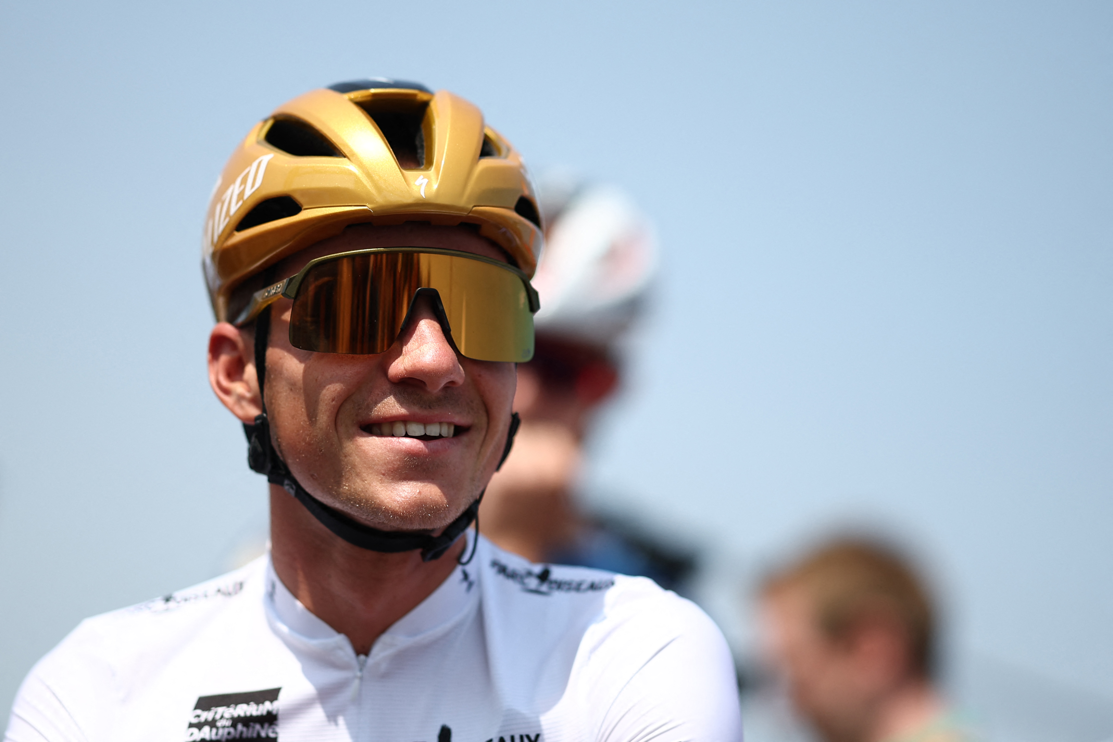 El piloto belga Remco Evenepoel de Soudal rápido con la mejor camiseta blanca de Young Rider 