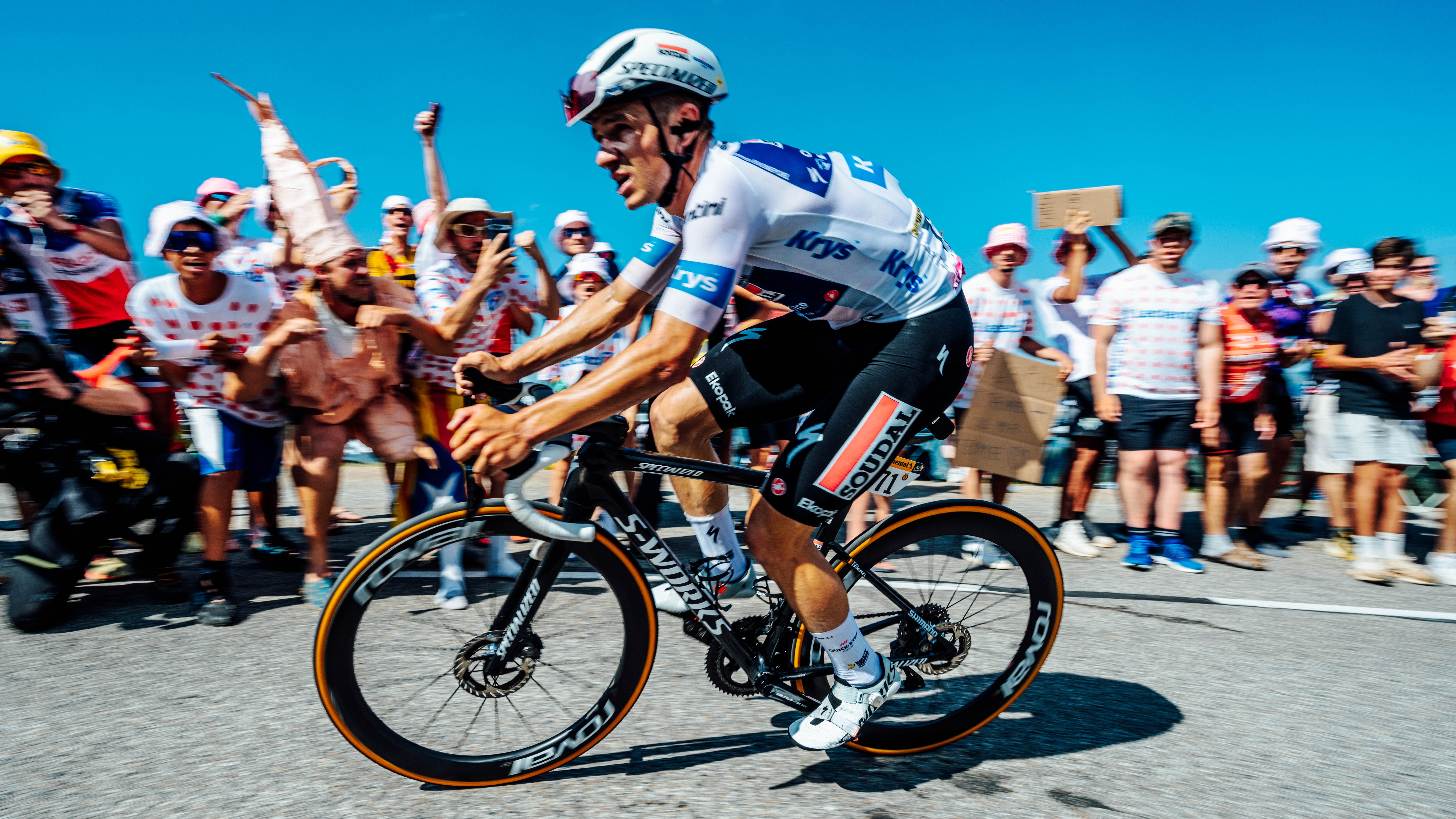 Remco Evenepoel Escala en el Tour de Francia 
