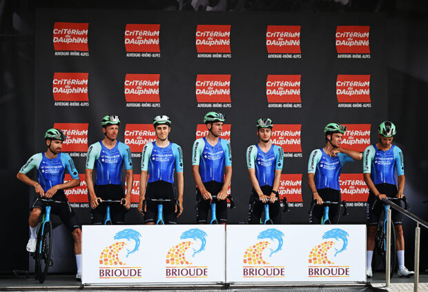 Decathlon AG2R La Mondiale during the 2025 Critérium du Dauphiné