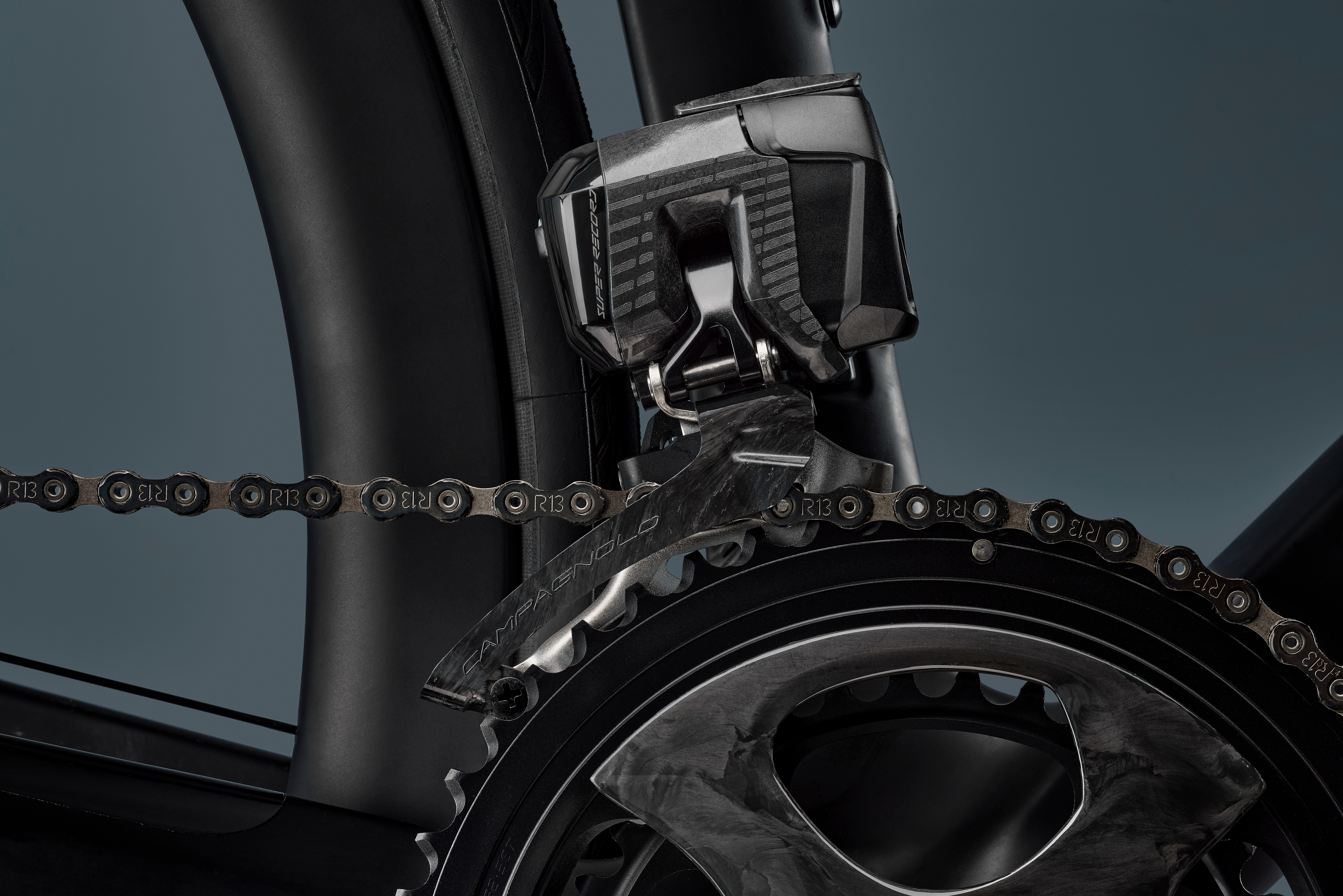 Un Campagnolo Super Record 13 Front Mech