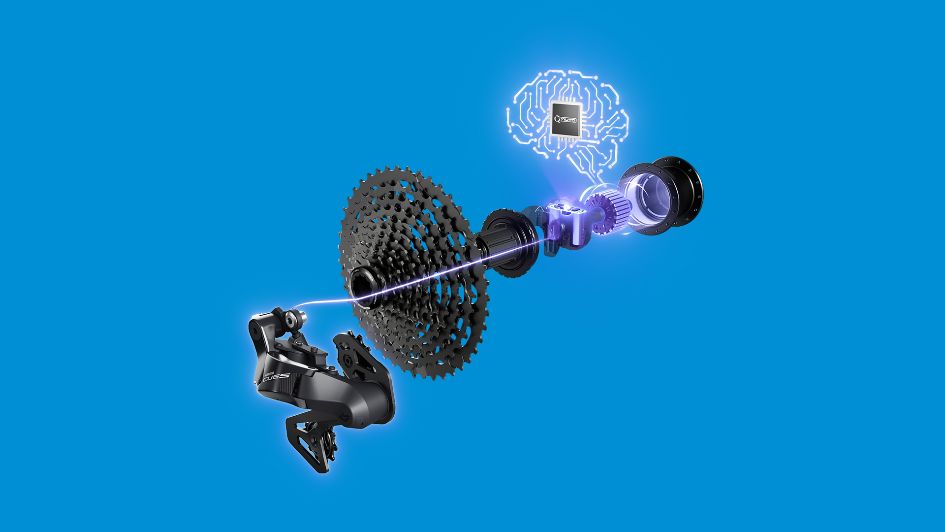 Un diagrama de concentrador de costillas de Q'auto