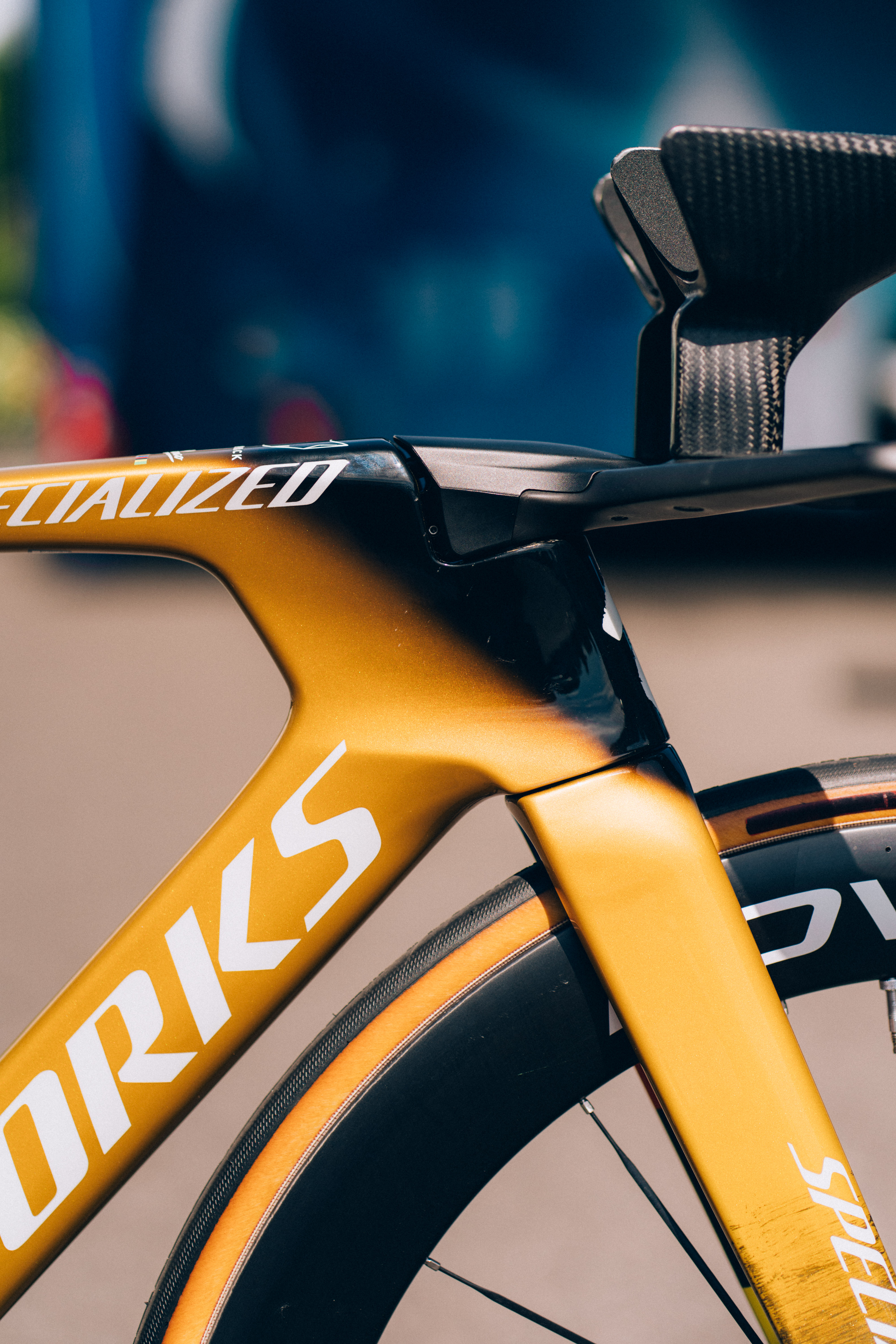 Bicicleta de contrarreloj de Remco Evenepoel