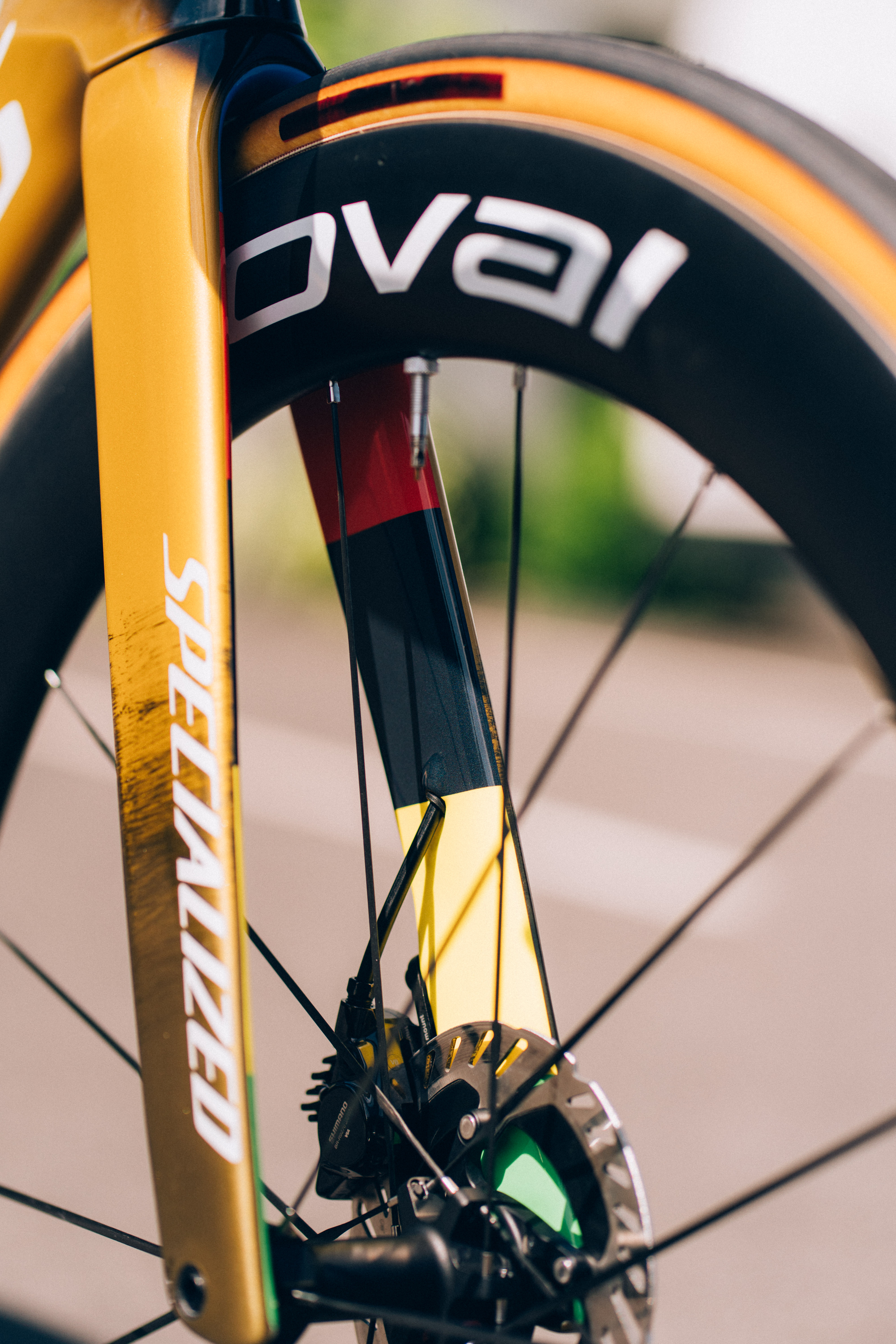 Bicicleta de contrarreloj de Remco Evenepoel