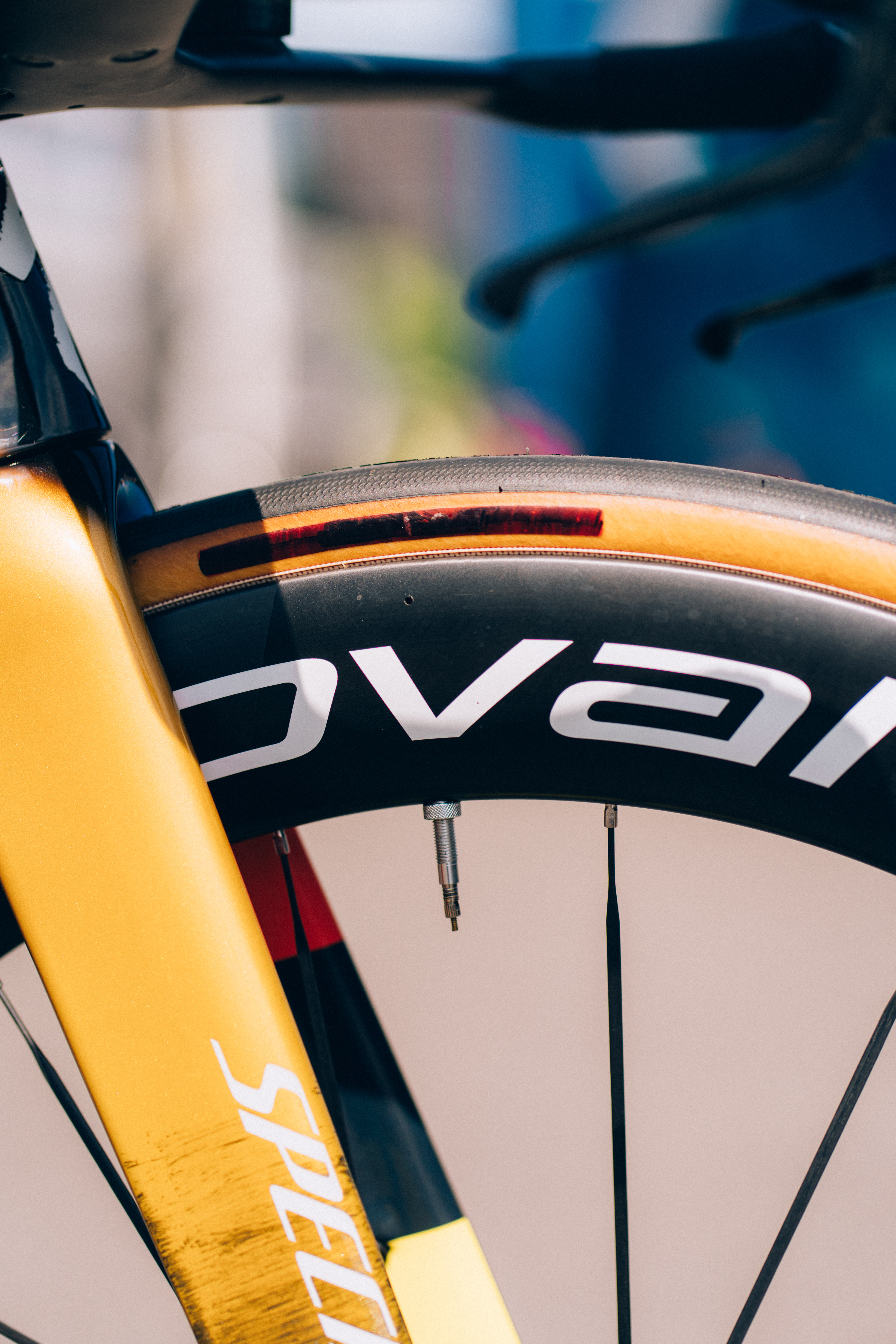 Bicicleta de contrarreloj de Remco Evenepoel