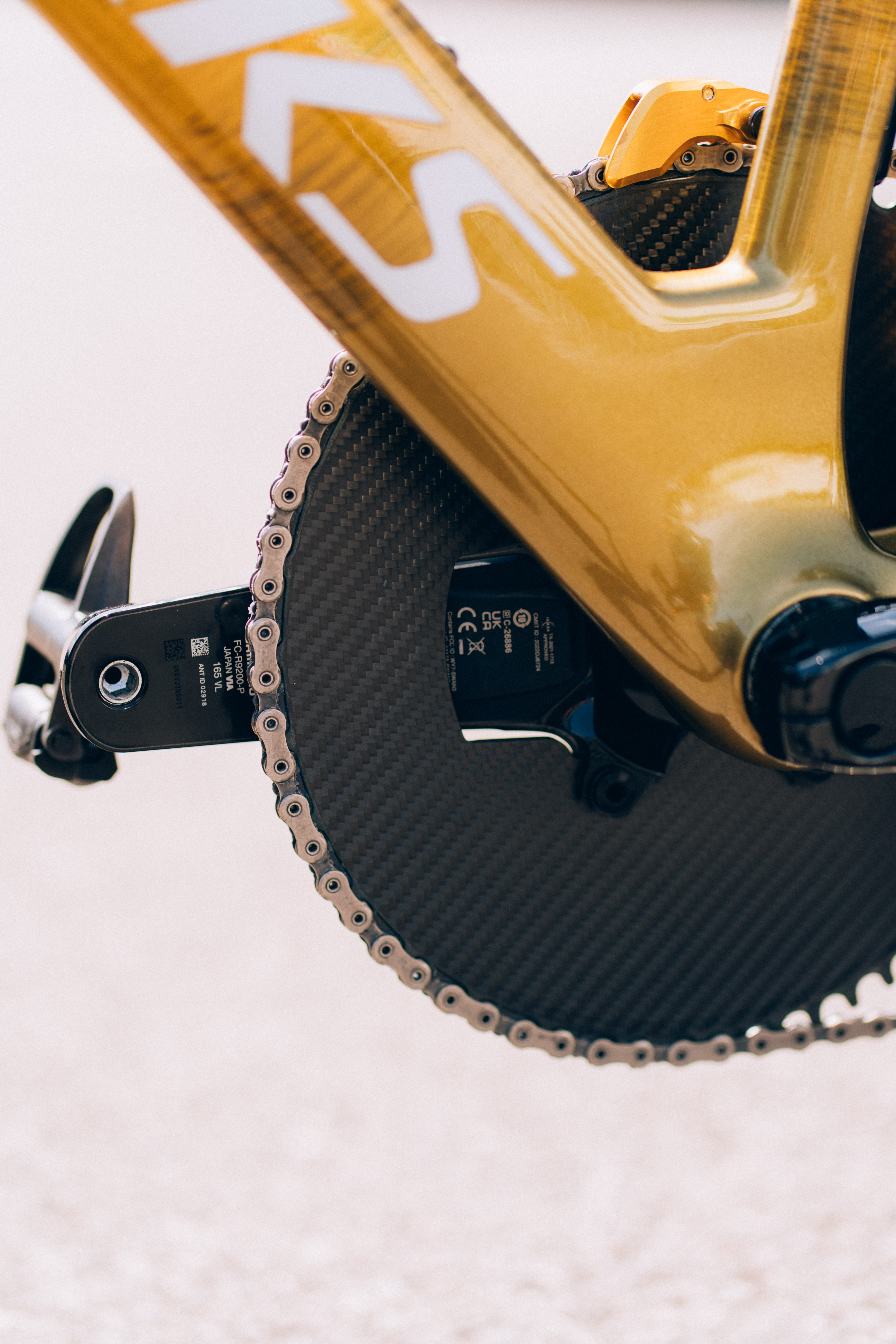 Bicicleta de contrarreloj de Remco Evenepoel