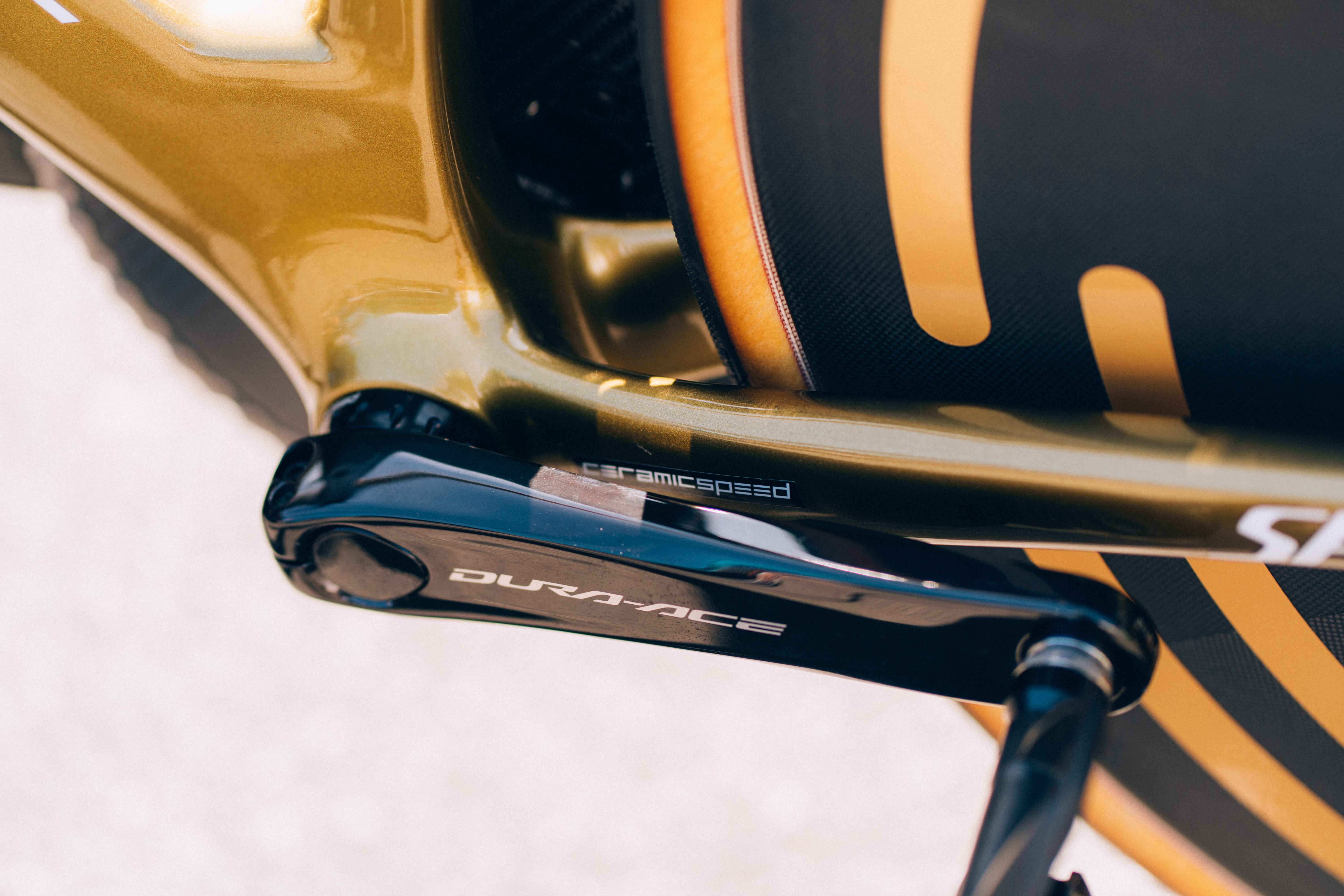 Bicicleta de contrarreloj de Remco Evenepoel