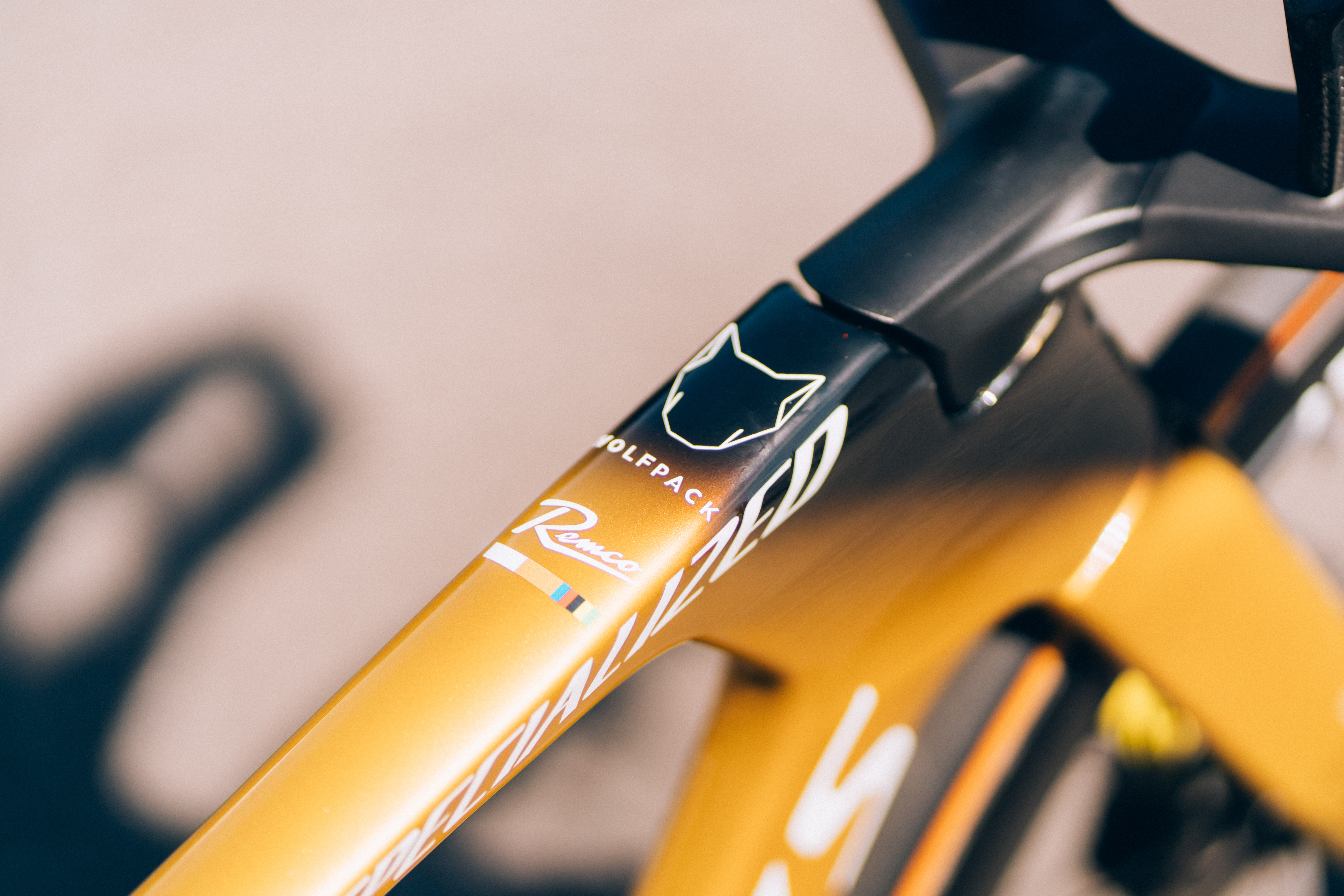 Bicicleta de contrarreloj de Remco Evenepoel