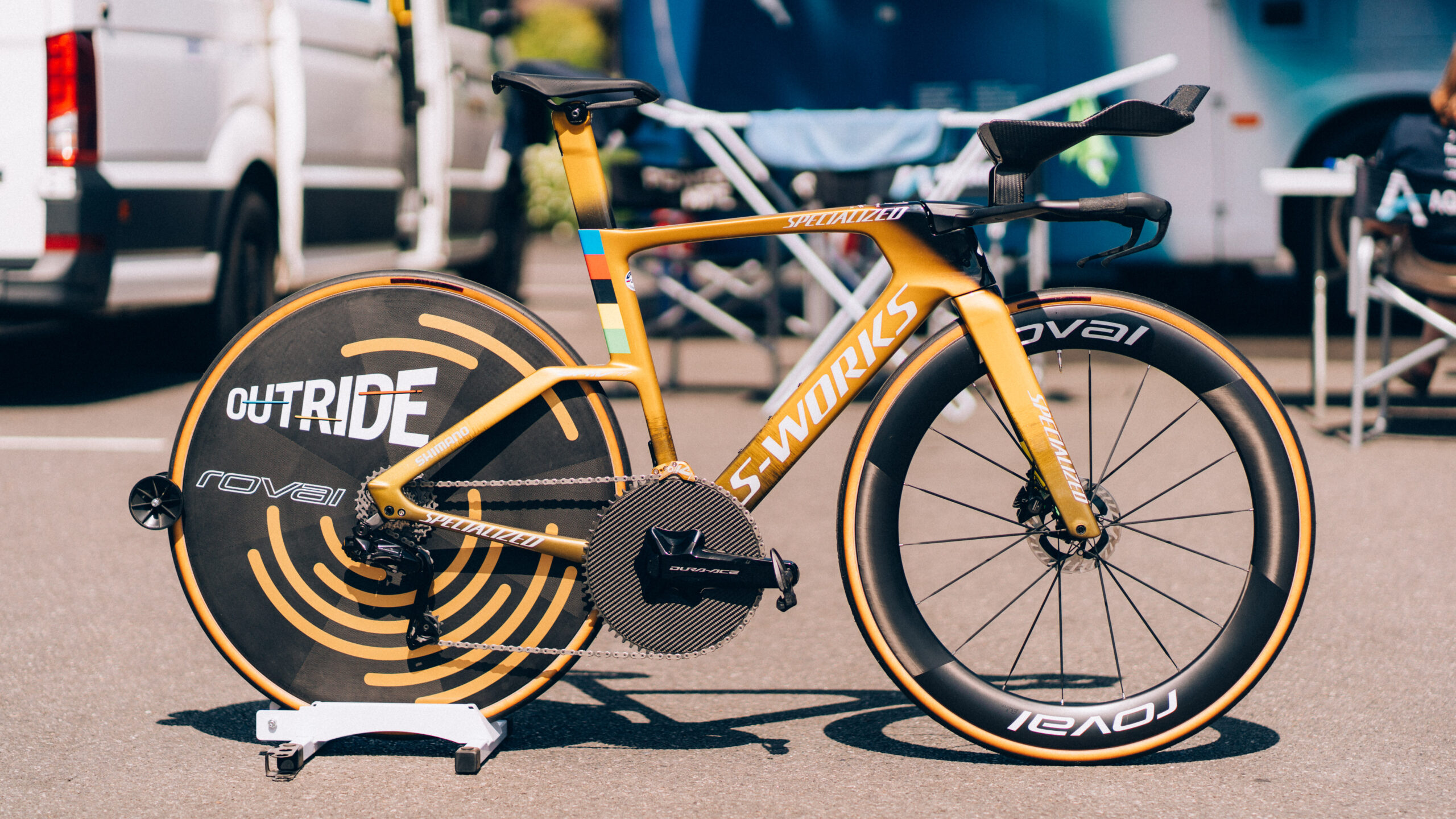 Remco Evenepoel's time trial bike